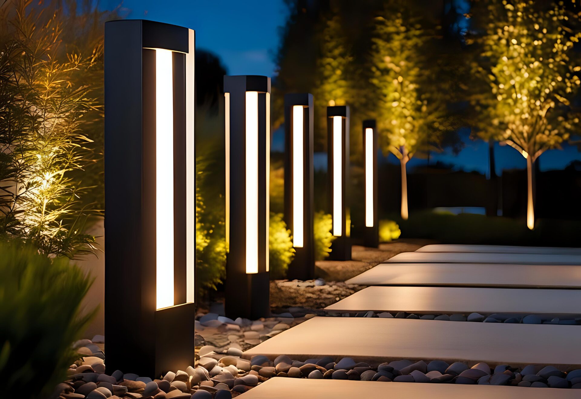 The Closeup View of Dimensional Bollard Lights
